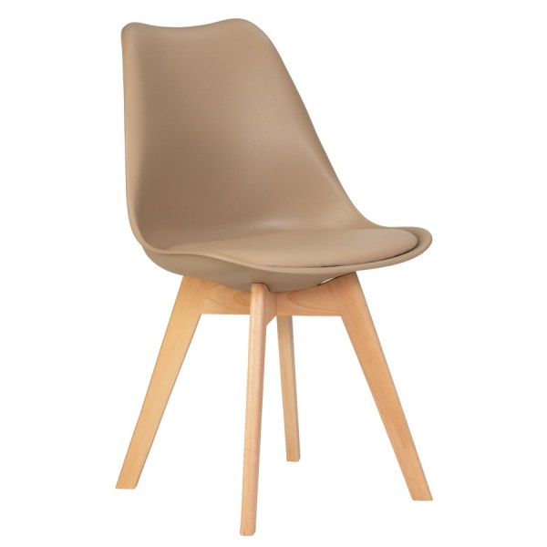 Стул Eames 222 бежевый