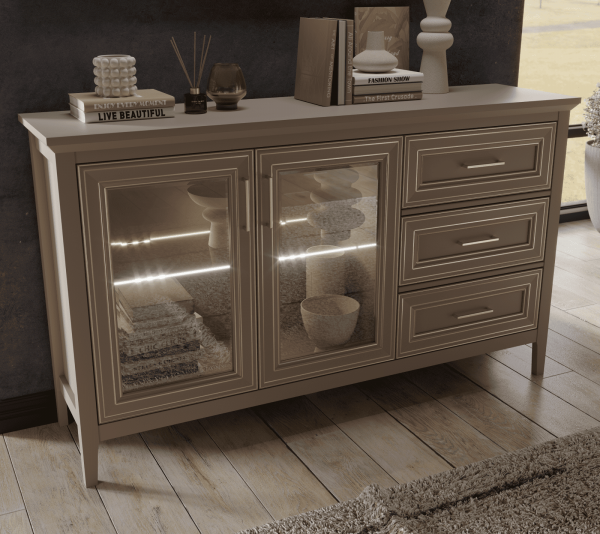 Комод CLASSIC KOM2W3S Глиняный серый