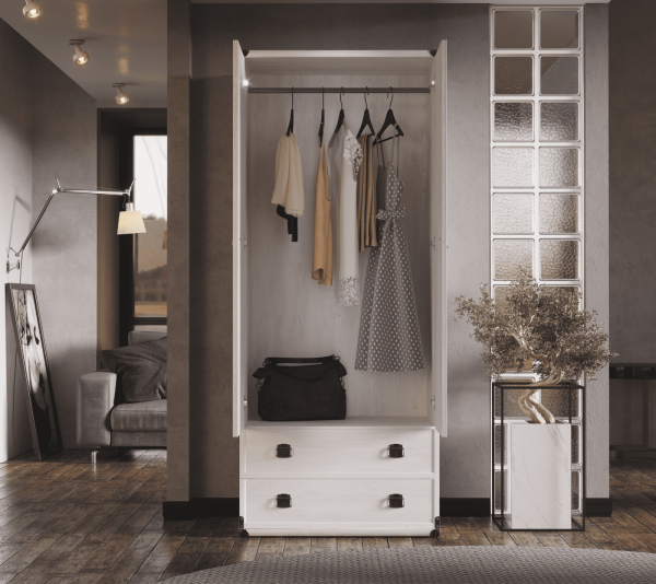 Шкаф ИНДИАНА JSZF 2d2s Сосна каньон