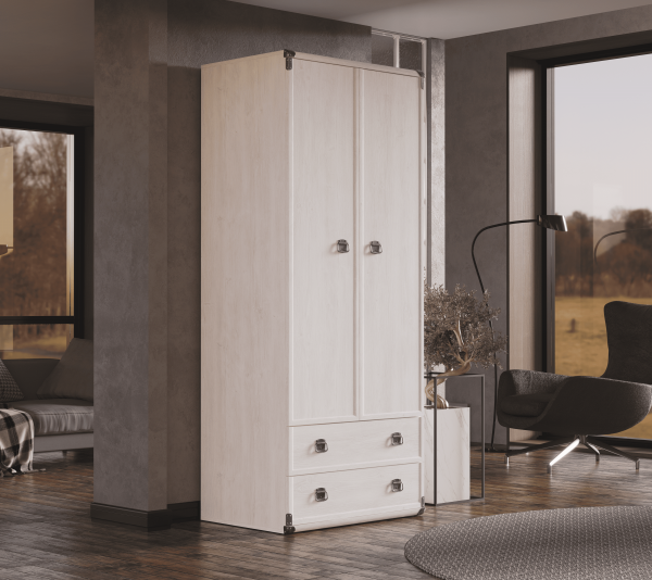 Шкаф ИНДИАНА JSZF 2d2s Сосна каньон
