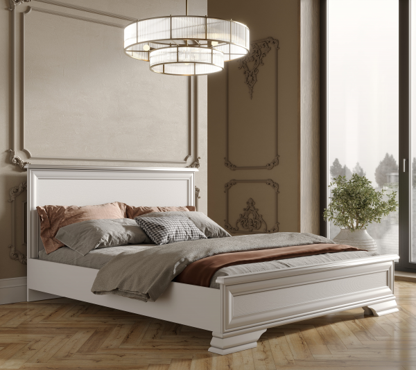 Кровать с подъёмным механизмом KENTAK LOZ160х200 Белый