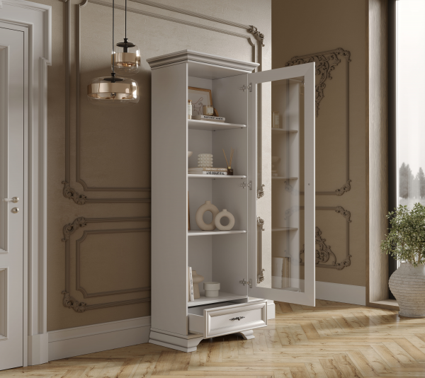 Витрина KENTAKI REG1W1S Белый