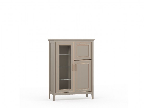 Комод CLASSIC KOM1W1D1B Глиняный серый