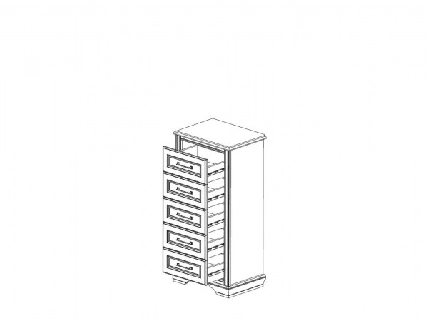 Комод STYLIUS KOM5S Лиственница сибирская