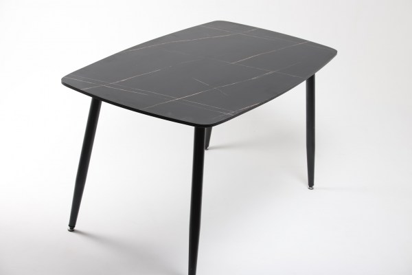 Стол Льюи черный мрамор