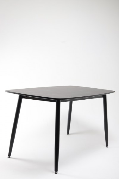 Стол Льюи черный мрамор