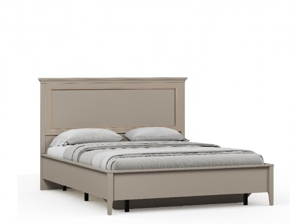 Кровать без основания CLASSIC LOZ160х200 Глиняный серый