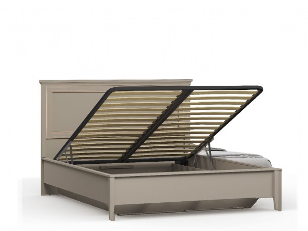 Кровать с подъёмным механизмом CLASSIC LOZ160х200 ПМ Глиняный серый