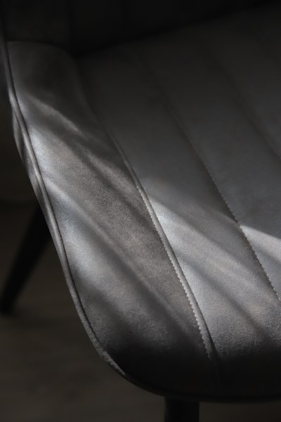 Стул Майлз нубук серый №12