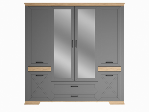 Шкаф MARSELLE SZF6D2S Дымчатый алмаз