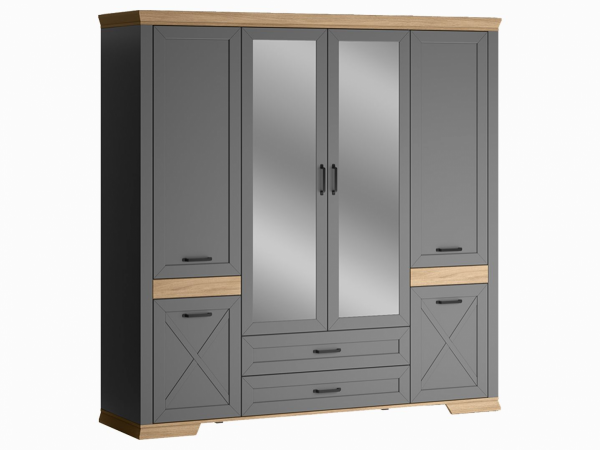 Шкаф MARSELLE SZF6D2S Дымчатый алмаз