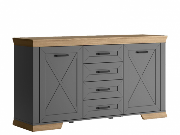 Комод MARSELLE KOM2D4S Дымчатый алмаз