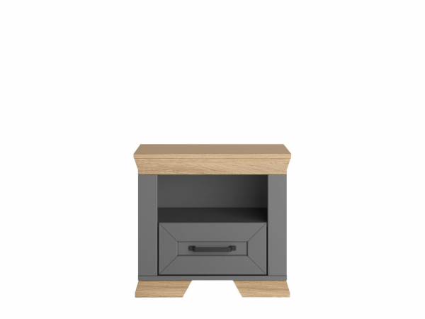 Тумба прикроватная MARSELLE KOM1S Дымчатый алмаз