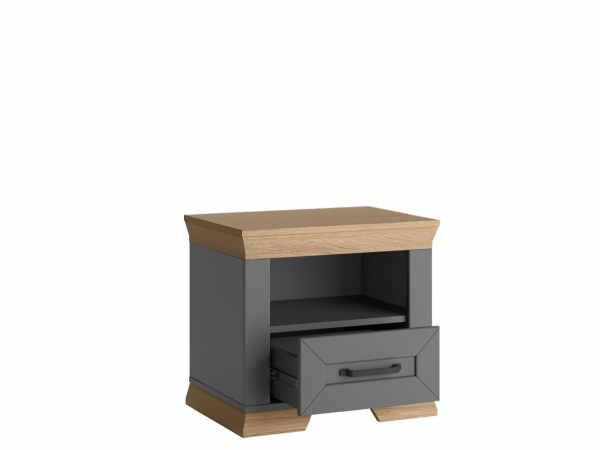 Тумба прикроватная MARSELLE KOM1S Дымчатый алмаз