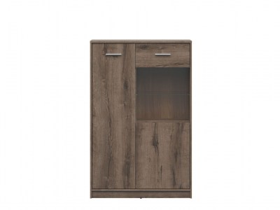 Витрина НЕПО REG1D1W/90 Дуб монастырский