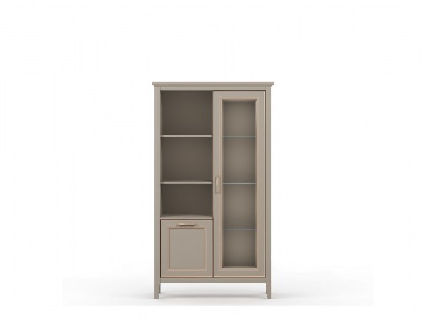 Витрина CLASSIC REG1W1D Глиняный серый