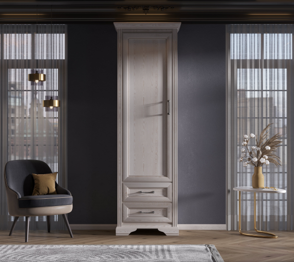 Стеллаж STYLIUS REG1D2S Лиственница сибирская