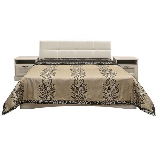 Кровать с мягким изголовьем Турин П7.036.1.06 Сосна карелия