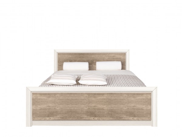 Кровать КОЕН LOZ140х200_2 Ясень снежный