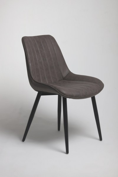 Стул Майлз нубук коричневый №11