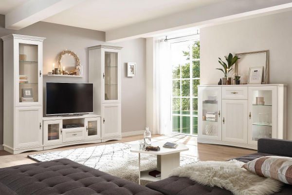 Модульная гостиная Турин zestaw Сосна карелия